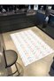 Multicolored Eccentric Geometric Decorative Carpet and Washable Carpet Miravip9662 - 2