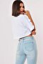 Crew Neck Oversize Crop T-shirt - 2
