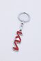 New Kia Key Chain Enameled Metal Automobile Key Ring Chrome Plated - 3