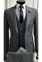 New Light Gray Slim Fit Suit – Slimfit, Please Choose One Size Larger. - 4