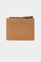 3603 Genuine Leather Coin Compartment Zippered Women's Men's Wallet Card Holder Black - 2