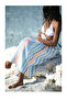 Unisex Colorful Patterned Organic Cotton Beach Towel - 4