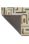 Bumareng Colorful Striped Themed Decorative Carpet and Washable Carpet Miravip9721 - 6