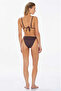 Beach Clothing - Low-cut Ring Detailed Women's Bikini Set - 3