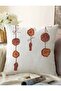 Modern Raschel Knit Pillow Cushion Cover with Dried Fruit Design and Digital Printed