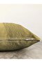Abstract Style Digital Printed with Onedraw Drawing Modern Raschel Knitted Pillow Throw Pillow Cover - 3