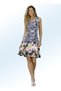 Nurteks Women's Multicolor Zebra Print Floral Dress