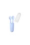 Lunch Set Blue (Set of 3 Storage Containers + Boxed Fork Spoon) - 4