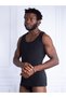 Men's Black Silver Modal Undershirt 9305