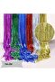 Imported Metallized Hologram Silver Background Curtain - 3