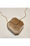 Stoned Letter Detailed Choker Necklace - 2