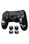 Laser carved soft silicone controller case for playstation 4 controller ps4 gamepad with joys...