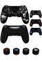 Laser carved soft silicone controller case for playstation 4 controller ps4 gamepad with joys... - 8