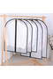 5 Pieces Dustproof Clothing Covers Peva Transparent Coat Protector Wardrobe Anti-Low Temperature Foldable... - 5