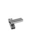 100pcs fishing single double barrel crimping sleeves tackle connector tools - 4