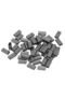 100pcs fishing single double barrel crimping sleeves tackle connector tools - 5