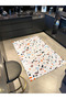 Multi-Colored Themed Decorative Carpet and Washable Carpet Miravip9678 - 2