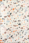 Multi-Colored Themed Decorative Carpet and Washable Carpet Miravip9678