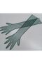 Diamond Sparkling Evening Dress Bridal Gloves Long Emerald - 3