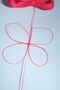 25 Meters 1 mm Waxed Cord Neon Pink Color Saddle Leather Sewing Necklace Jewelry Design Macramé Bracelet Cord - 7
