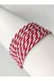 Red and White 10-Piece Lucky Bracelet Gift Set - 3