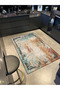 Multicolored Hira Striped Patterned Decorative Carpet and Washable Carpet Miravip9790 - 2