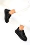 Black-Black Women's Sneakers 19280 - 2
