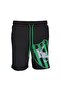 Kocaelispor Licensed Black Coated Shorts