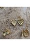 Vintage Steel Tarnish Resistant Gold Necklace with Openable Cover and Photo Holder - 2