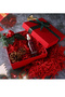 Zigzag Shredded Paper 1000gr. Red 1 pc. Box Filling Material, Tissue Paper Shreds, Decorative Filling Material - 4