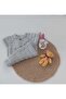 Gray Newborn Gift Baby Hand Knitted Cotton Vest with Buttons Birth Anniversary 0-12 Months - 2