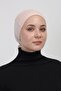Practical Seamless Tied Non-Slip Hijab Bonnet-powder - 5