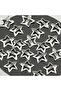 6-Piece Star Silver Buckle - Snap Metal Star Star 3 cm - 6