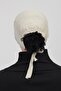 Practical Seamless Tied Non-Slip Hijab Bonnet - Cream - 4
