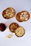 6-Piece Beech Wood Snack Bowl and Serving Set, 11 cm Round - 3