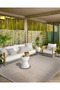 Cream Colored Decorative Carpet and Washable Carpet Miravip9648 - 4