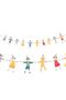 Hand in hand children grow decoration 12 pieces