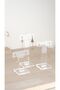 Plexiglass T-Shaped Earring Holder, 3-Piece Set, Acrylic Plexiglass Earring Stand - 3