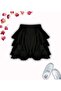Mykonos Girl's Ruffle Black Skirt - 3
