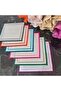 Colorful Cocktail Napkins and Coffee Napkins, Napkin Coasters, 6 Pieces - 7