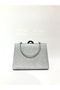 Silver Color Breasted Eye-Catching Evening Dress Portfolio Clutch Women's Bag New Season - 7