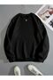 Crew Neck Oversize Printed Swetshirt - 2
