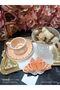 3D Butterfly Cocktail and Coffee Side Serving Napkin 1 Piece Orange Colored - 5