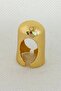 Gold Color Gothic Metal Nail Ring - 2