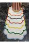 Colorful Cocktail Napkins and Coffee Napkins 6 Pieces - 8