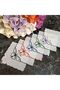 Papillon Cocktail and Coffee Side Serving Napkin with Stain Resistant Features, 6 Pieces and Colorful - 8