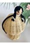Wednesday character Amigurumi Handmade 100% Cotton Handmade Crown - 2