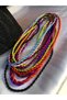 Black Color Rope All Kinds of Necklace Inserted End Part Brass Lock Part Steel Necklace - 5