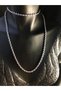 Women's Steel Necklace - 3mm 70 cm Steel Rope Twist Chain for Lover, Spouse, Mother