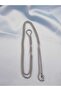 Men's Women's Steel Necklace - 3mm - 80 cm Length Medium Thickness Round Close Intertwined Ring Model Necklace - 4